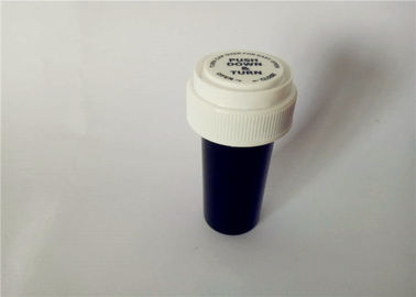 Chiny 7 rozmiarów Łatwe otwieranie Pojemnik na butelki z tabletkami Nieprzezroczysty kolor Odporny na wodę do Cannabis dostawca