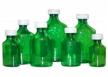 Chiny Butelki medyczne w kolorze zielonym, płynne butelki na receptę dostawca
