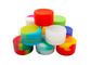 BPA Free 7 ml Food Grade Silicone Containers, łatwe czyszczenie okrągły silikonowy słoik dostawca