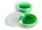 Zielone silikonowe pojemniki na koncentrat, 5 ml pojemniki na koncentrat wosku polistyrenowego dostawca