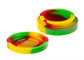 BPA Free 7 ml Food Grade Silicone Containers, łatwe czyszczenie okrągły silikonowy słoik dostawca